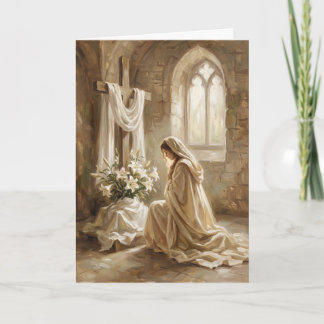 Lilies of His Love Easter Card カード