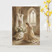 Lilies of His Love Easter Card カード (黄色い花)