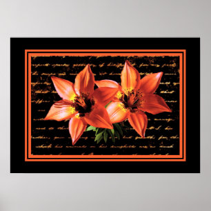Lilies Poster ポスター