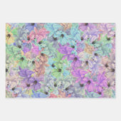 Lilies with bees ラッピングペーパーシート (正面2)