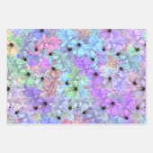 Lilies with bees ラッピングペーパーシート (正面)