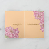 *'LiLilyBlooms'デザイン考え...YOU サンキューカード (内部)