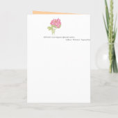 *'LiLilyBlooms'デザイン考え...YOU サンキューカード (裏面)