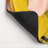 Lilin OC – サイボーグエンジェル – スターセットインスパイアアート マウスパッド (コーナー)