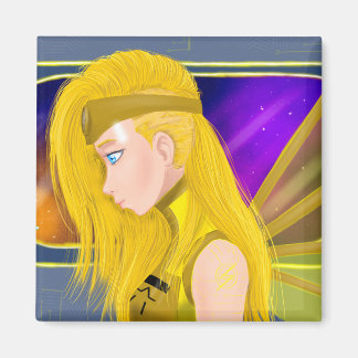 Lilin OC – サイボーグエンジェル – スターセットインスパイアアート マグネット