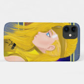 Lilin OC – サイボーグエンジェル – スターセットインスパイアアート Case-Mate iPhoneケース (裏面(横))