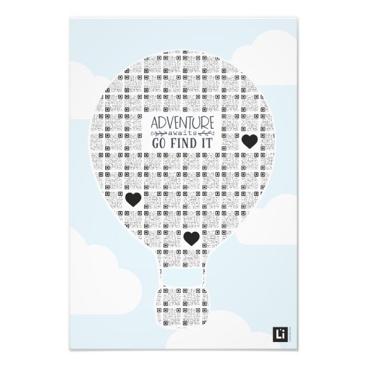 Lil'Inspirations #14 - Adventure awaits, go.. フォトプリント (正面)