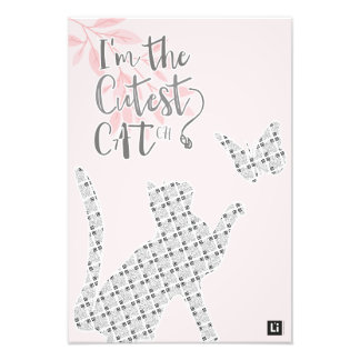 Lil'Inspirations #15 - I'm the cutest CATch フォトプリント