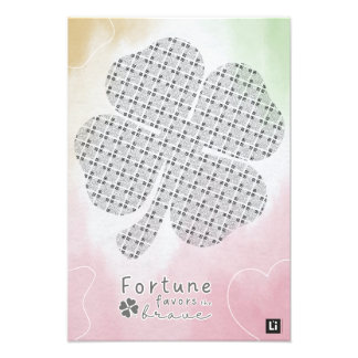 Lil'Inspirations #16 - Fortune favors the brave フォトプリント
