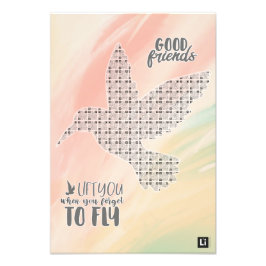 Lil'Inspirations #17 - Good friends lift you... フォトプリント