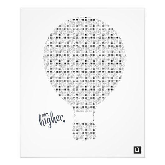 Lil'Inspirations #19 - Aim higher フォトプリント (正面)