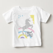 Lil'Inspirations #21 - Different does not mean...  ベビーTシャツ (正面)