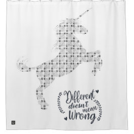 Lil'Inspirations #23 - Different does not mean...  シャワーカーテン