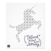 Lil'Inspirations #23 - Different does not mean... フォトプリント (正面)