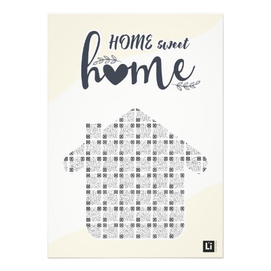 Lil'Inspirations #27 - Home Sweet Home フォトプリント (正面)