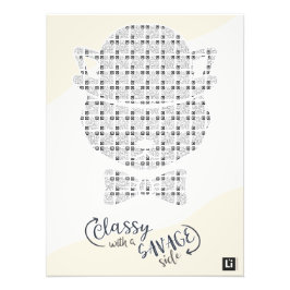 Lil'Inspirations #33 - Classy with a savage side フォトプリント