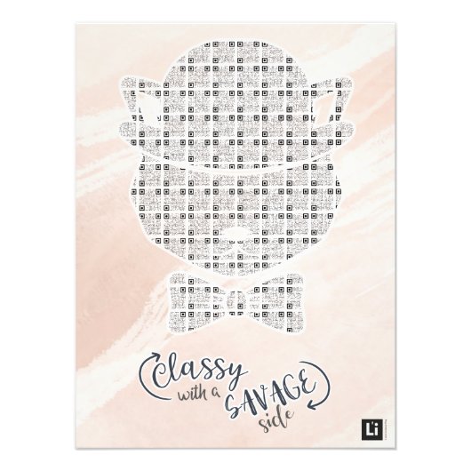 Lil'Inspirations #34 - Classy with a savage side フォトプリント (正面)