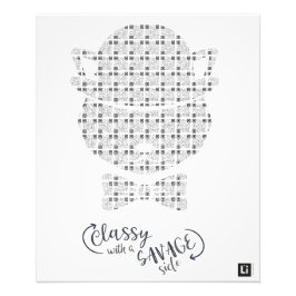 Lil'Inspirations #35 - Classy with a savage side フォトプリント