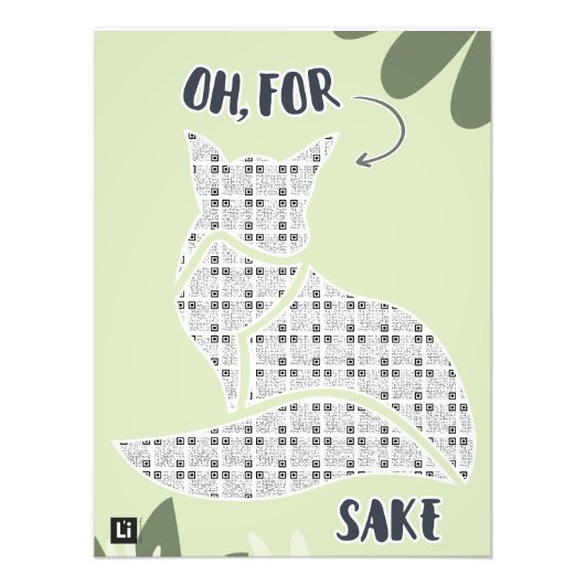 Lil'Inspirations #39 - Oh for fox sake フォトプリント (正面)