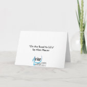 LILI'sへの道にあるアートウエストグリーティングカード カード (裏面)