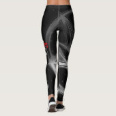 lilithの魔法使いの五芒星のbaphometのレギングの黒 レギンス (裏面)