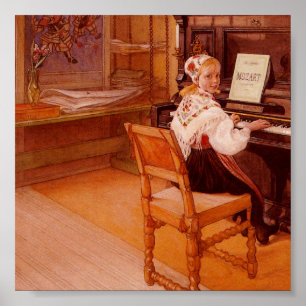 Lillanna Playing Mozart ポスター