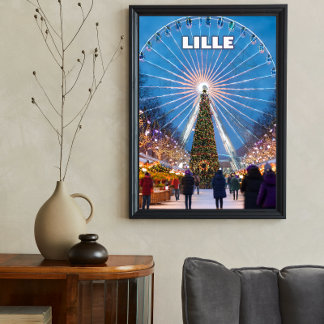 Lille’s Festive Glow: A Magical Christmas Market ポスター