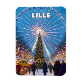 Lille’s Festive Glow: A Magical Christmas Market  マグネット