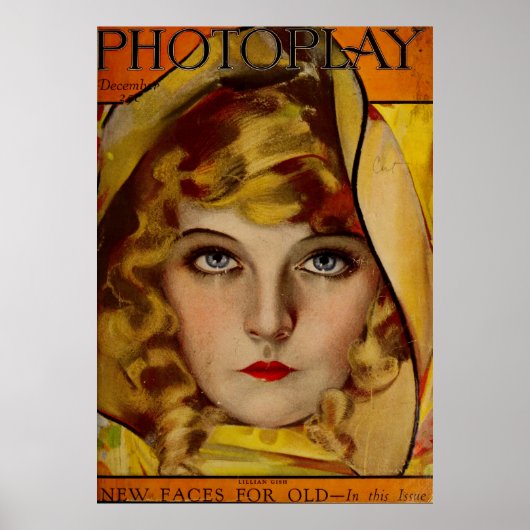 Lillian Gish Decorative Poster ポスター (正面)
