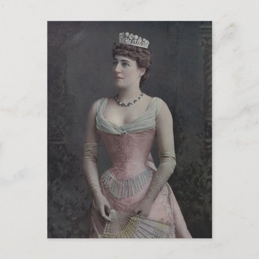 Lillie Langtry、エドワルドの女優と美しい ポストカード (正面)