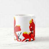 Lillyのコーヒー・マグ コーヒーマグカップ (中央)