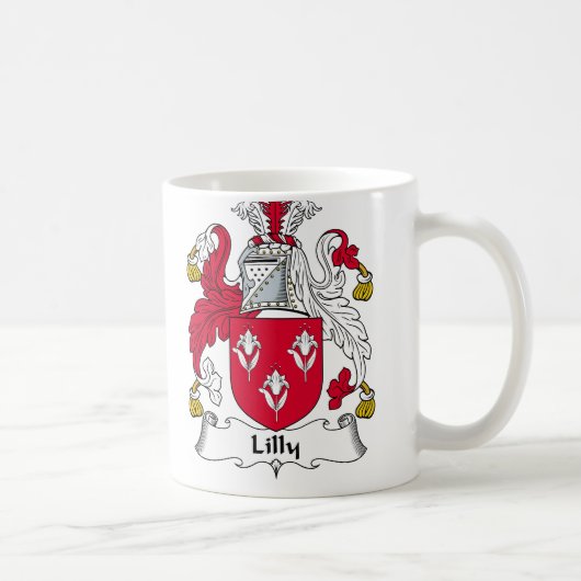 Lillyの家紋 コーヒーマグカップ (右)