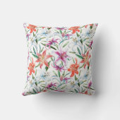 Lillyの枕(白い) クッション (裏面)