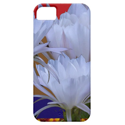 Lillyの野生の白い花:  自然のすばらしい世界 Case-Mate iPhoneケース (裏面)