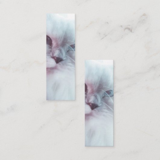 Lillyブックマーク スキニー名刺 (正面/裏面)