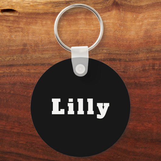 Lilly キーホルダー (裏面)