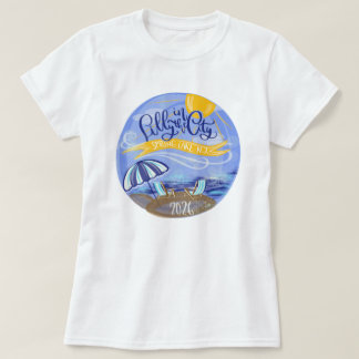 Lilly in the City - スプリングレイク, ニュージャージー州 Tシャツ