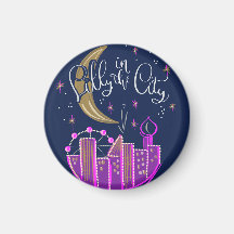 Lilly in the City Logo Magnet