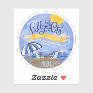 Lilly in the City - Spring Lake, NJ - Sticker シール