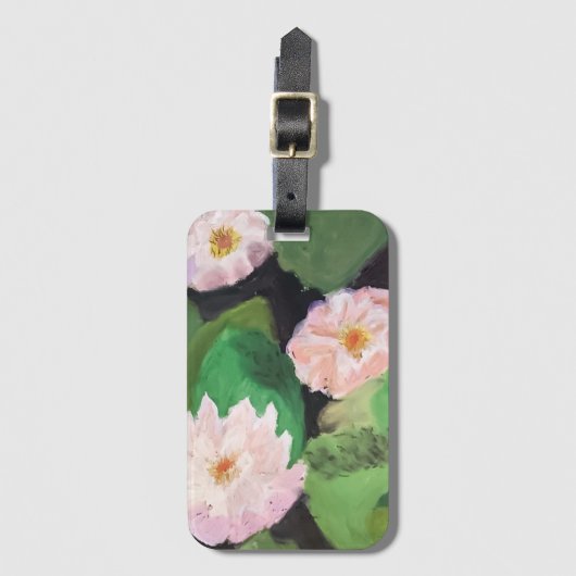 Lilly Pads ラゲッジタグ (正面縦)