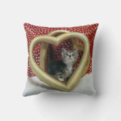 Liloの愛 – 猫/子猫装飾用クッション クッション (裏面)