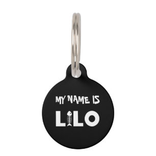 Lilo Catペット用名札 ペット ネームタグ
