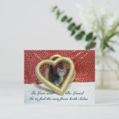 Lilo Cat主演の交配後のラブ引用文 ポストカード (スタンド正面)