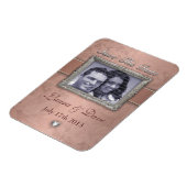 LILYの結婚固定 – 銅 マグネット (左側)