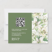 LILYの花咲くエレガンス QRコード 出欠カード (正面)