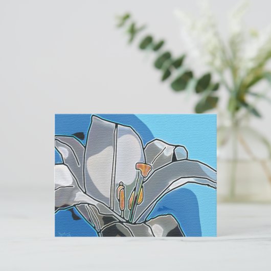 Lilyデジタルアートカード ポストカード (スタンド正面)