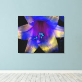 Lilyデジタル拡張キャンバスラップクワッド キャンバスプリント (インサイチュ (ウッドフロア))