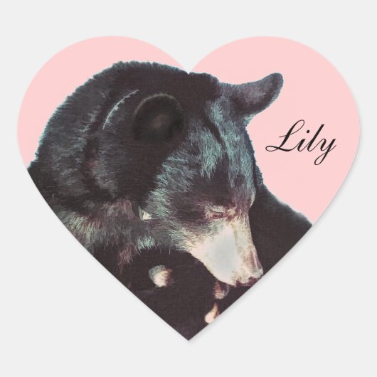 Lilyハートシール ハートシール (正面)
