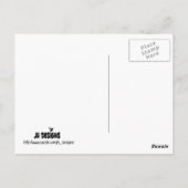 Lily垂直はがき ポストカード (裏面)