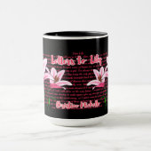 Lily Book Mugへの手紙 マグカップ (中央)